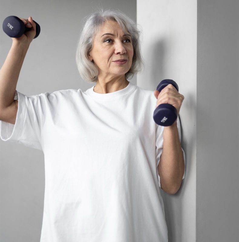 Pérdida muscular con la edad